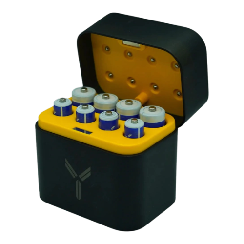 Combo Cargador Estuche + Pilas Recargables 4x Aa 4x Aaa